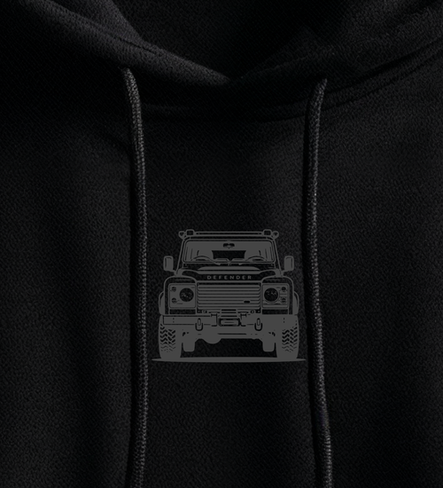 Hoodie, Defender Print